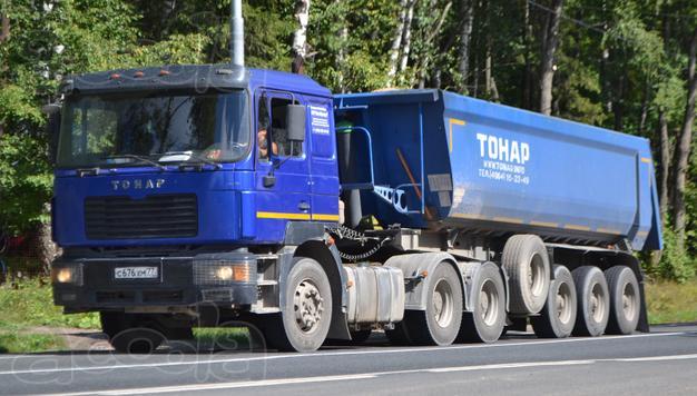 Требуются тонары на перевозку песка в Краснодар